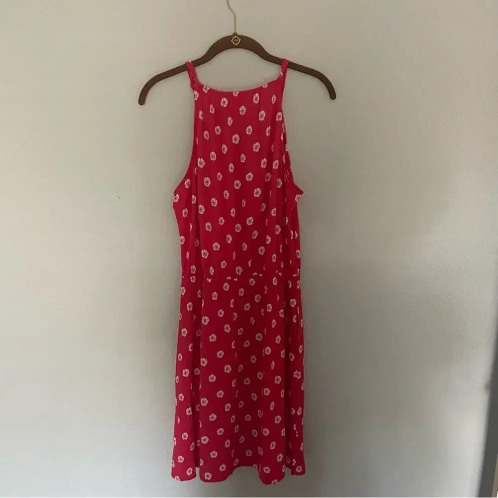 Market & Spruce Summer Crinkle Dress NWT Liliana Surplice